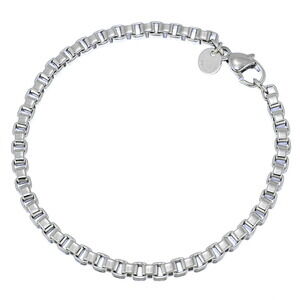 Tiffany Venetian Link Bracelet Silver Chain Co